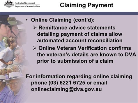 dva online payments.